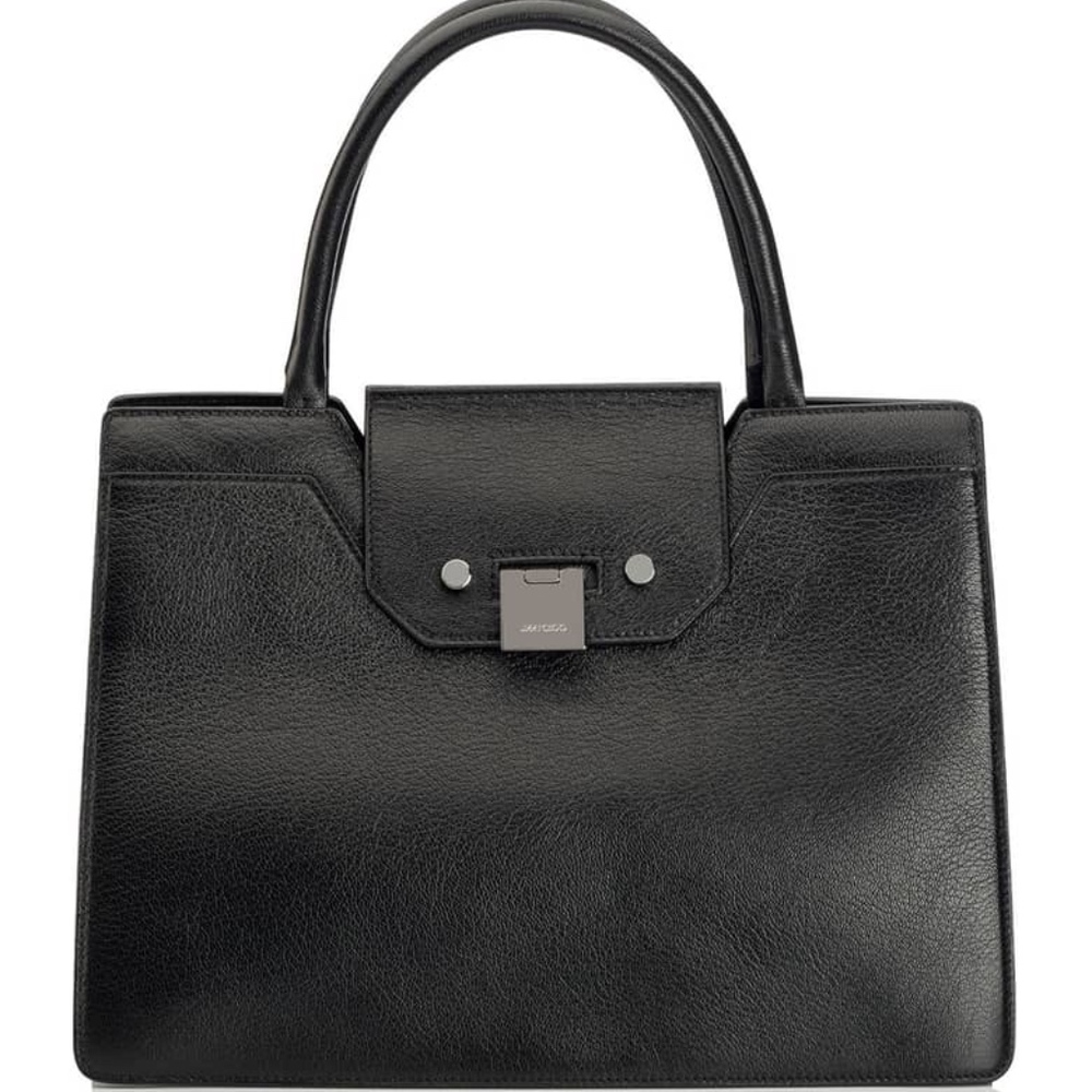 Jimmy Choo Rebel Leather Medium Tote